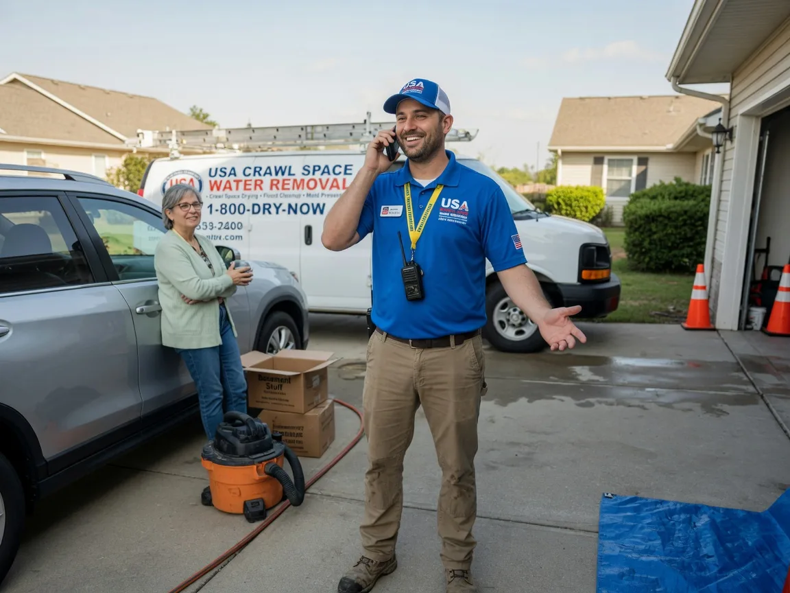 Crawl Space Water Removal Howells, NE FAQs